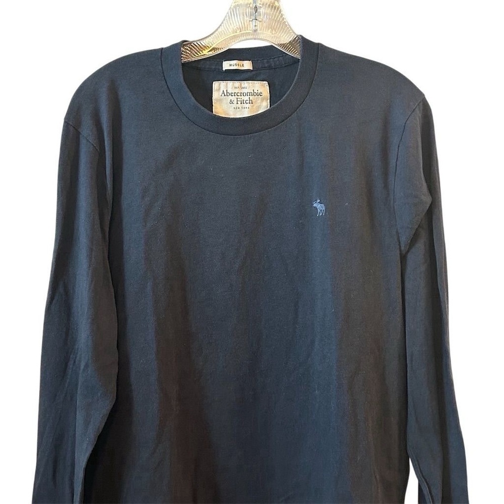 Abercrombie & Fitch Black Long Sleeve Tee - Picture 2 of 7